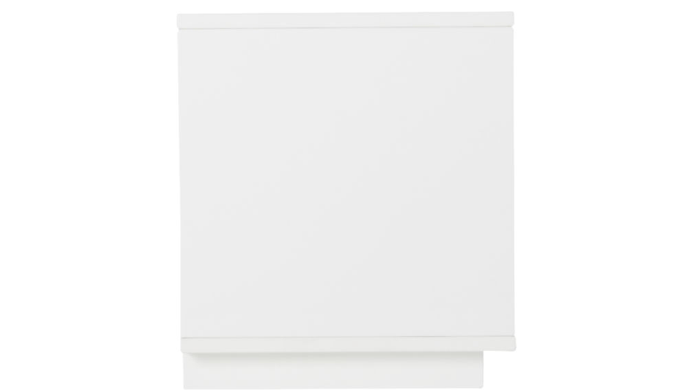 Gallery White 2-Drawer Nightstand - Image 3
