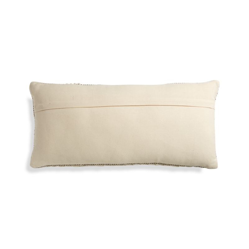 Maribel Fringe Lumbar Pillows 28"x12", Set of 2 - Image 2