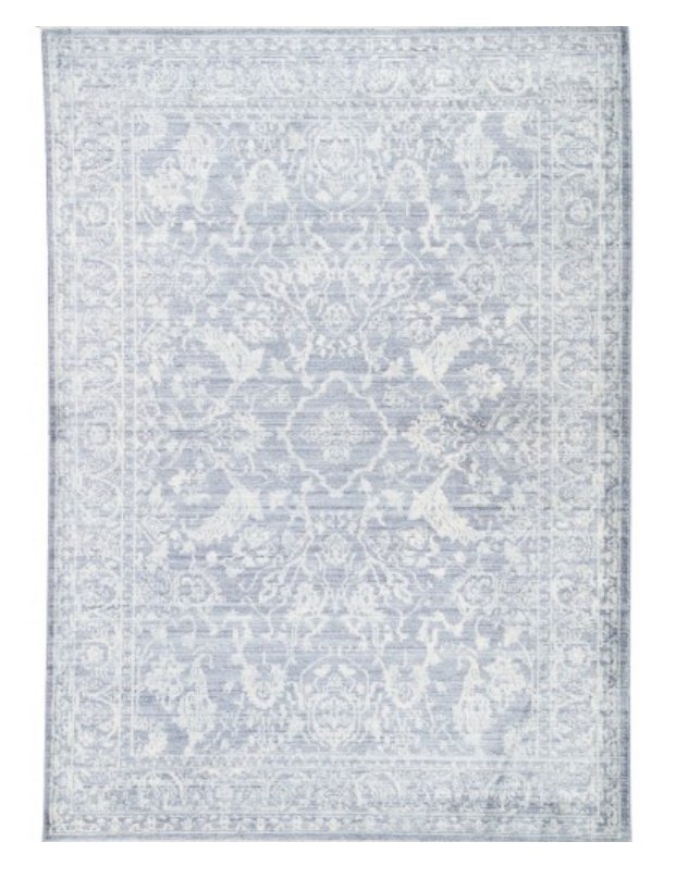 ISOLDE RUG, BLUE AND WHITE - Image 0