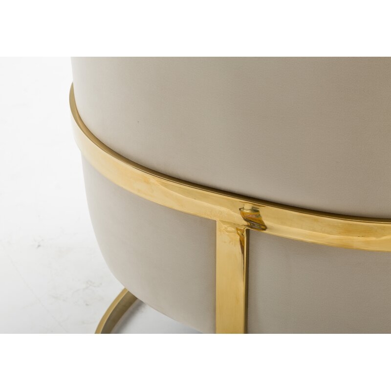 Sorrell 30'' Wide Velvet Barrel Chair - Image 2