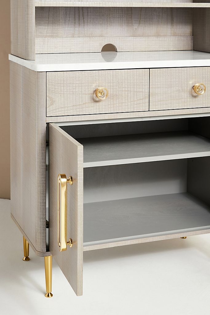 Odetta Storage Cabinet By Tracey Boyd in Grey - Image 2