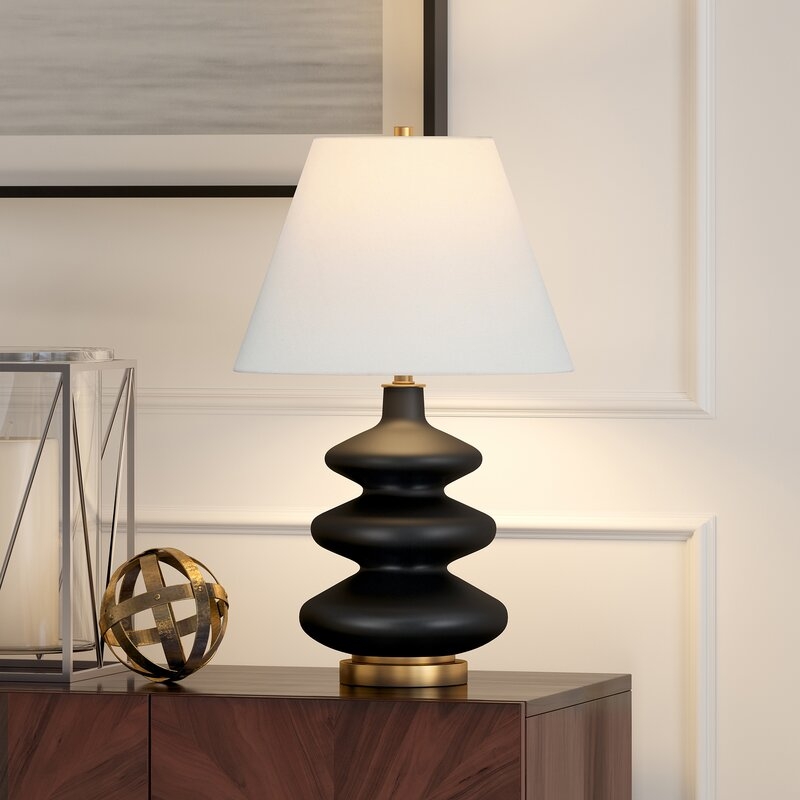 Bradshaw Glass Table Lamp - Image 1