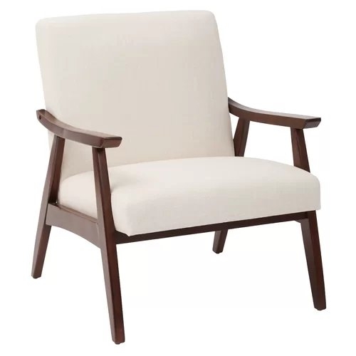 Roswell Lounge Chair in Linen - Image 0