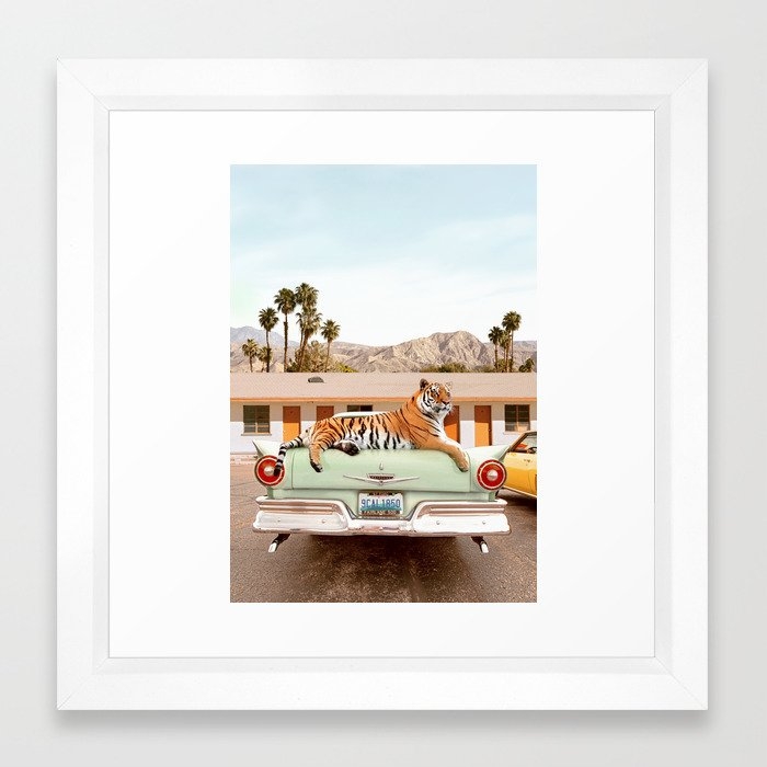 Tiger Motel Framed Art Print - Image 0