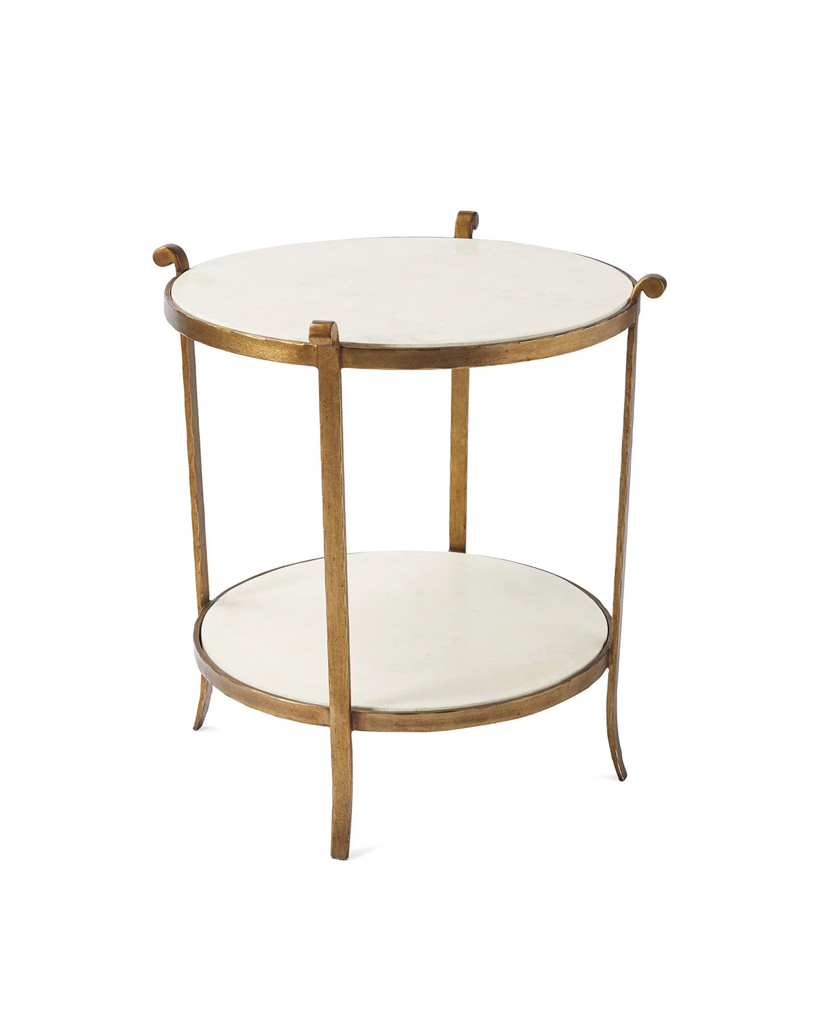 St. Germain Stone Side Table - Image 0