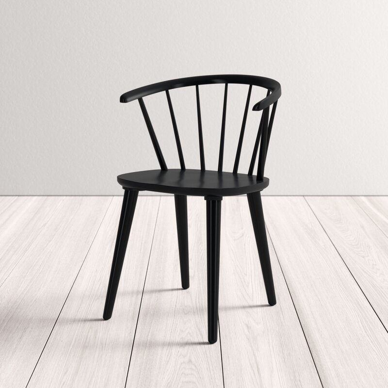 Ginny Solid Wood Dining Chair, set of 2 - Image 1
