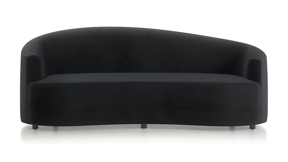 Infiniti Curve Back Sofa - Black - Image 0