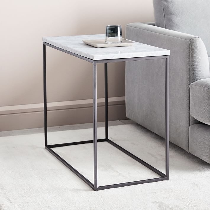 Streamline Side Table - Marble Set of 2 - Image 0