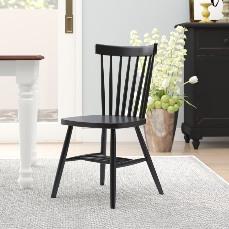 Sofia Arrowback Solid Wood Dining Chair - Image 1