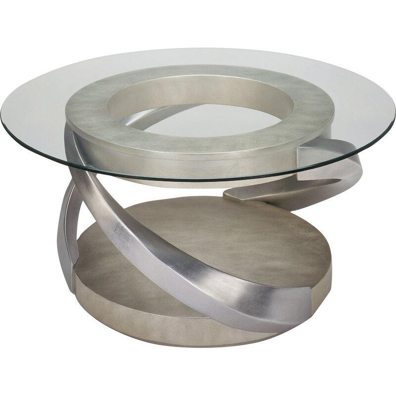 Artmax Abstract Coffee Table with Storage - Image 0