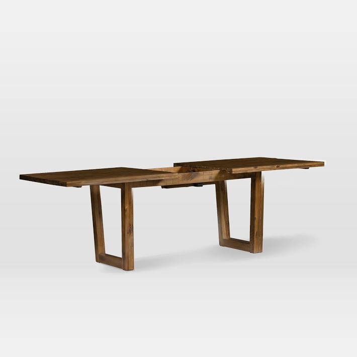 Logan Industrial Expandable Dining Table - Natural - Image 6