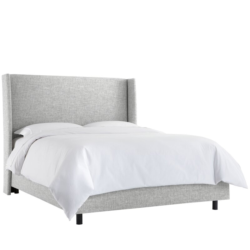 Alrai Upholstered Panel Bed - King - Image 1