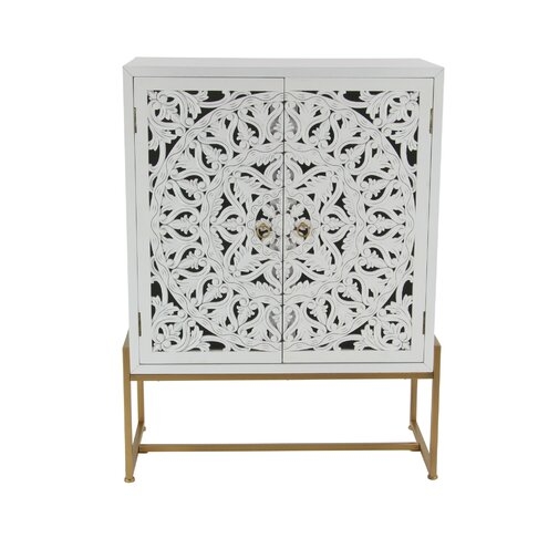 Springhill Traditional Carved 2 Door Accent Cabinet - Image 0