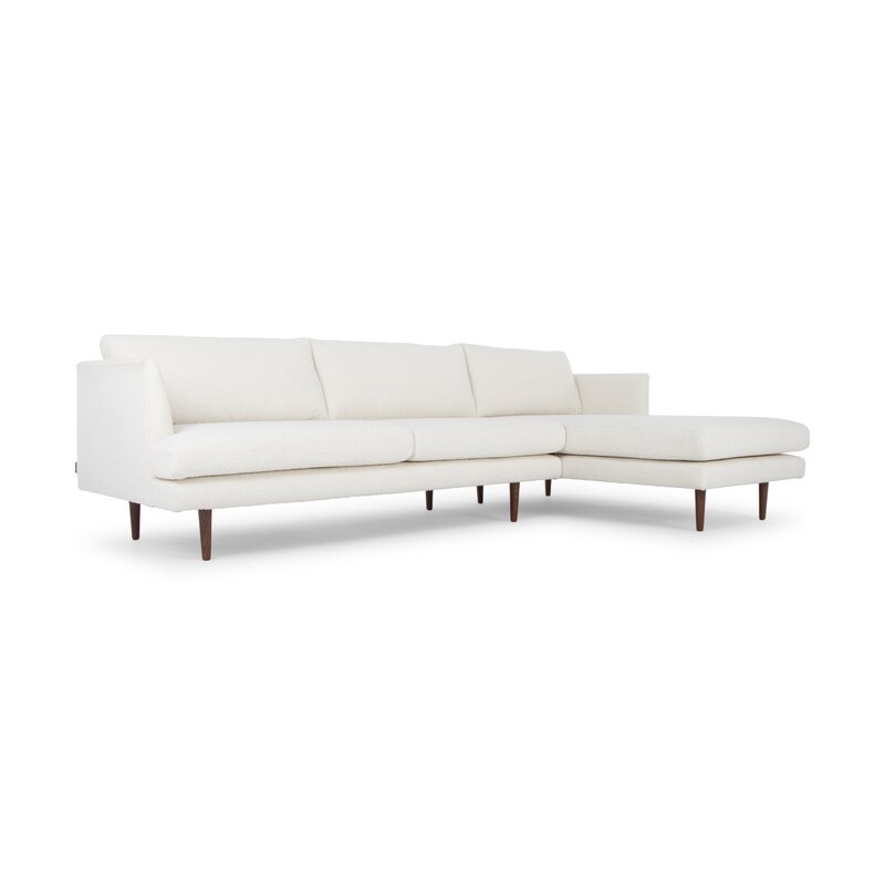 Miller 2 - Piece Upholstered Chaise Sectional - Image 0