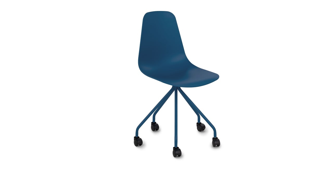 Svelti Navy Blue Office Chair - Image 0