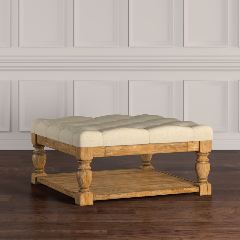 Hults Tufted Cocktail Ottoman - Image 1