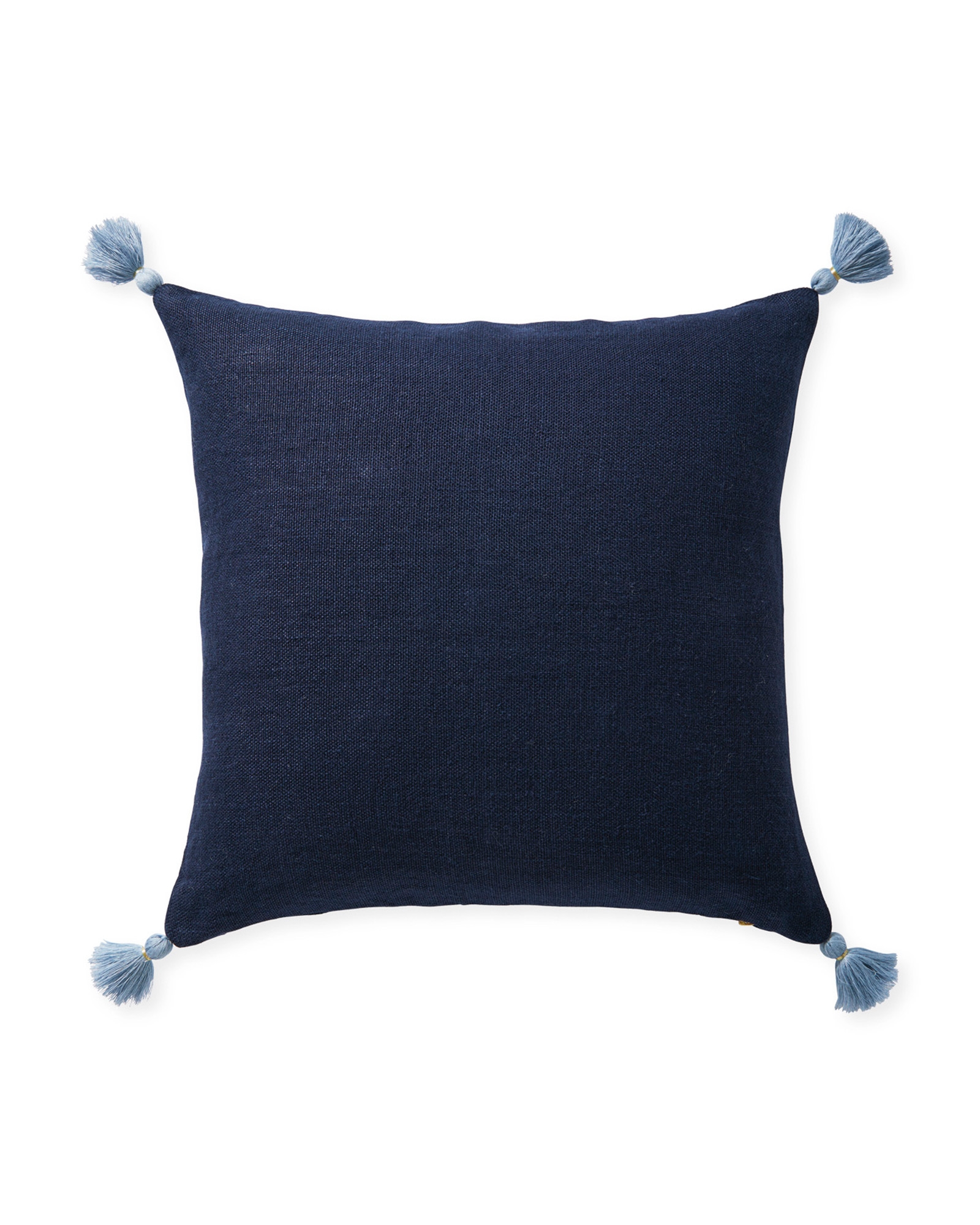 Kemp 20" SQ Pillow Cover - Navy - Insert sold separately - Image 1