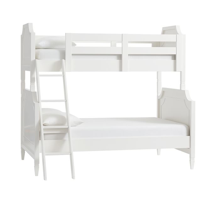 Ava Regency Twin Over Full Bunk, Simply White - Image 1