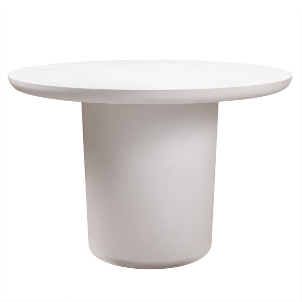 Roxie Ivory Concrete Dining Table - Image 0
