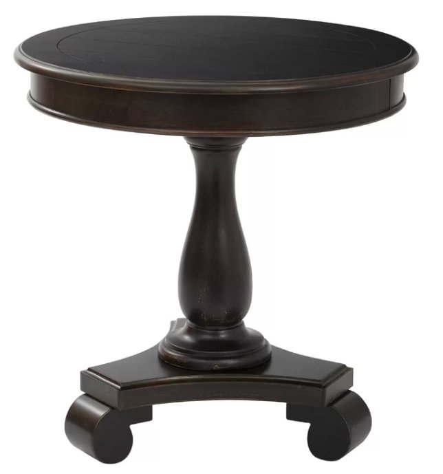 Lana End Table, Antique Black - Image 0