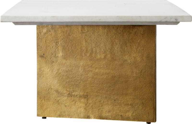 Oblique Marble Coffee Table - Image 6