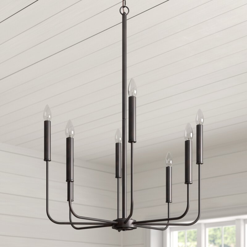 Roush 8-Light Candle Style Classic / Traditional Chandelier - Image 1