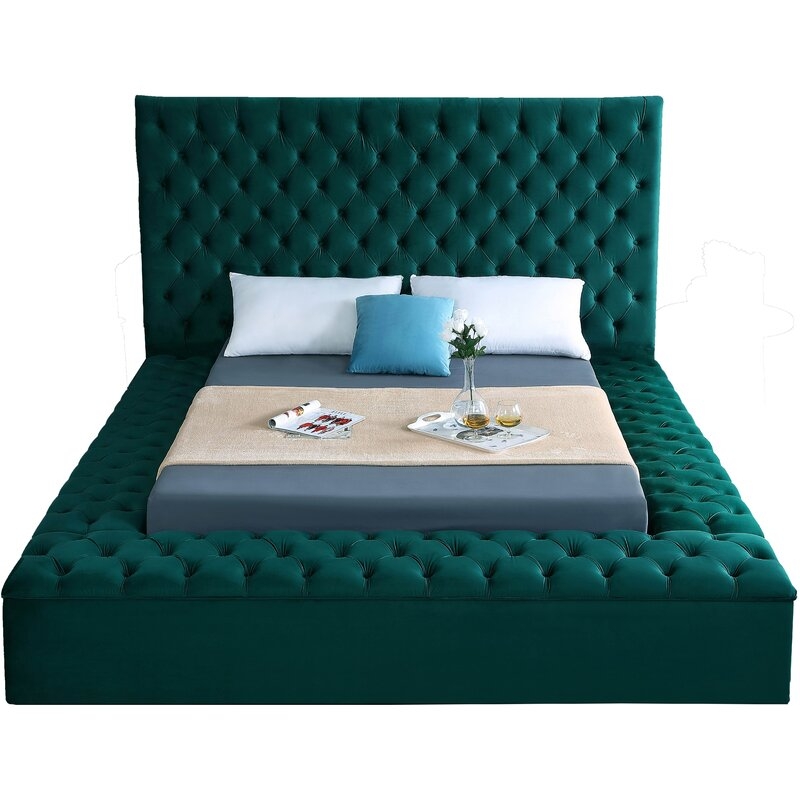 Ruthann Upholstered Storage Platform Bed - Image 0