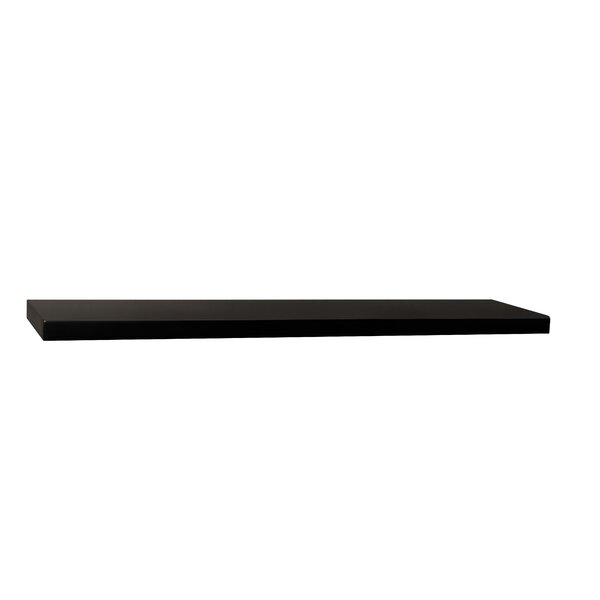 1.25" H x 24" W x 8" D Black Kennesaw Floating Wall Shelf - Image 0