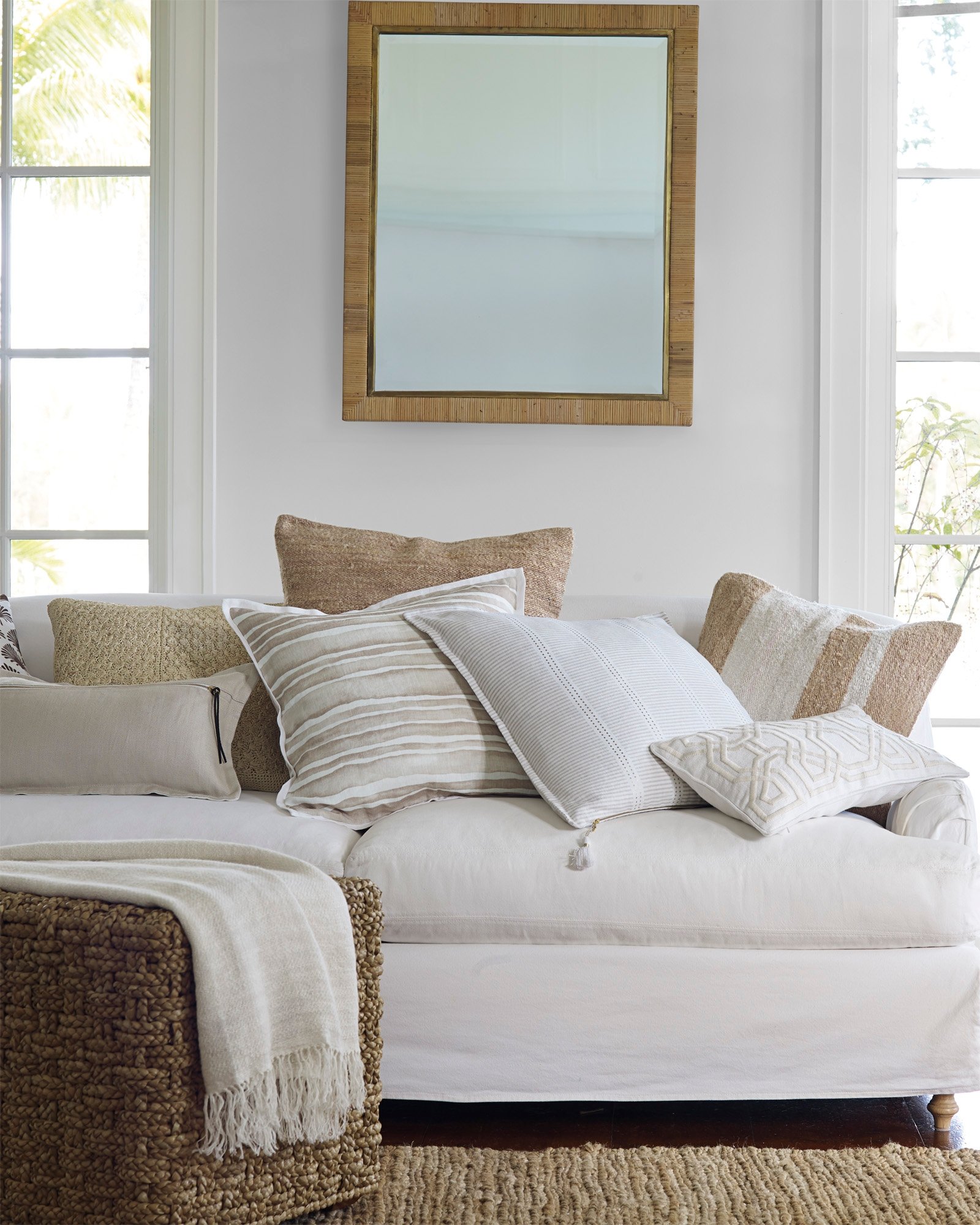 Jetty Pillow Cover - Ivory - Insert sold separately - Image 2