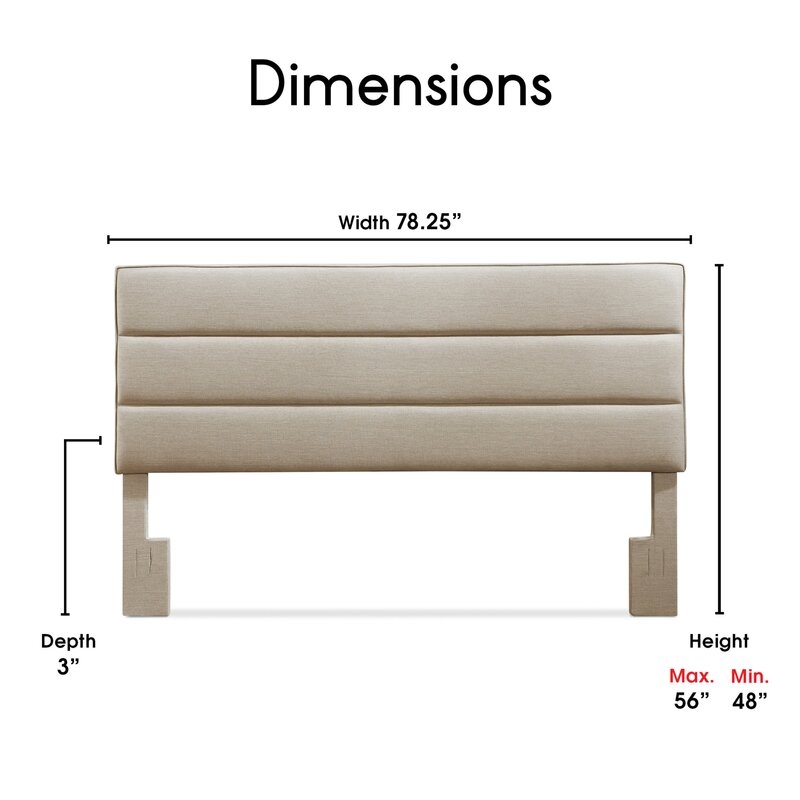 Upholstered Panel Headboard - Image 0