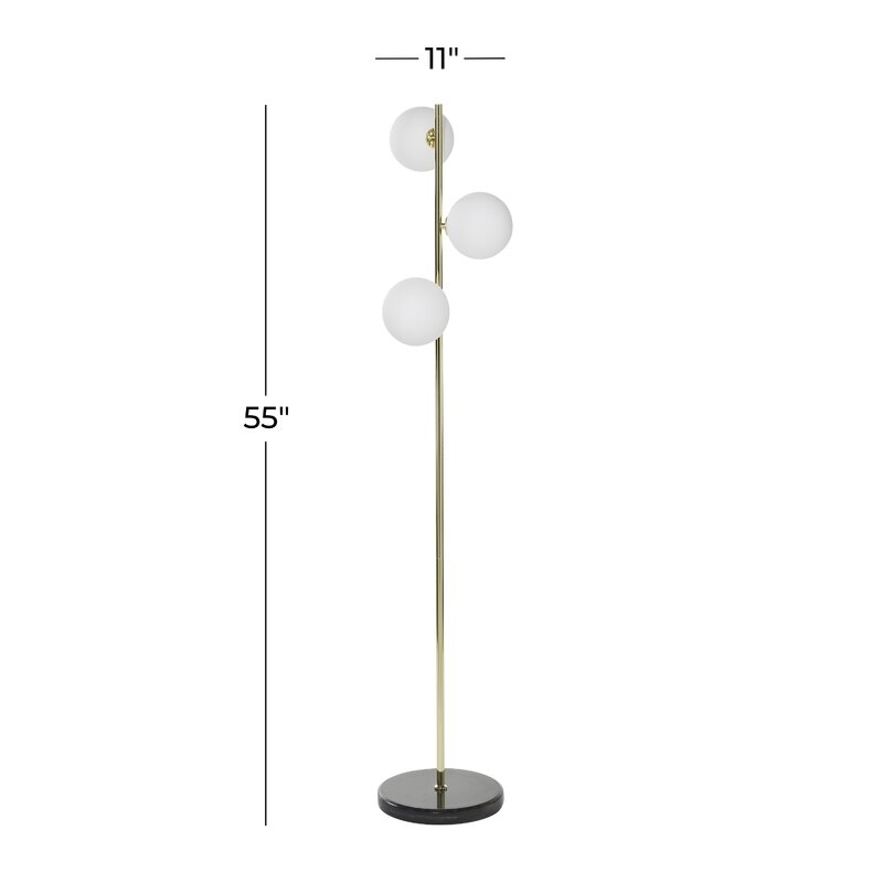 Doyon 60" Torchiere Floor Lamp - Image 1