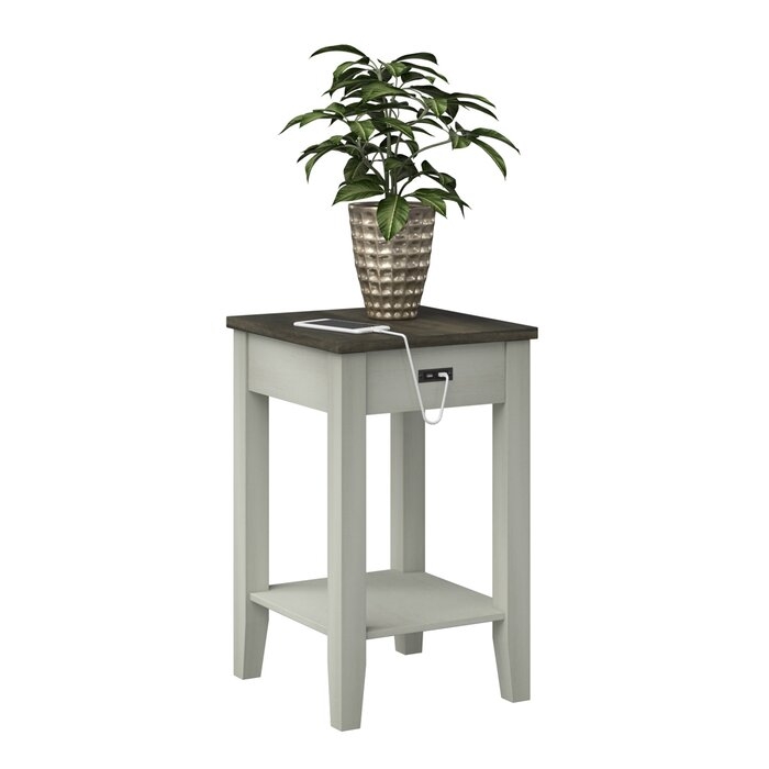 Darrell End Table with Storage - Image 0