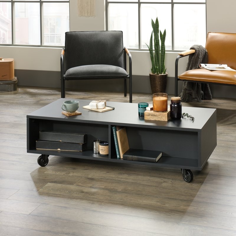 Loehr Coffee Table with Storage - Image 2