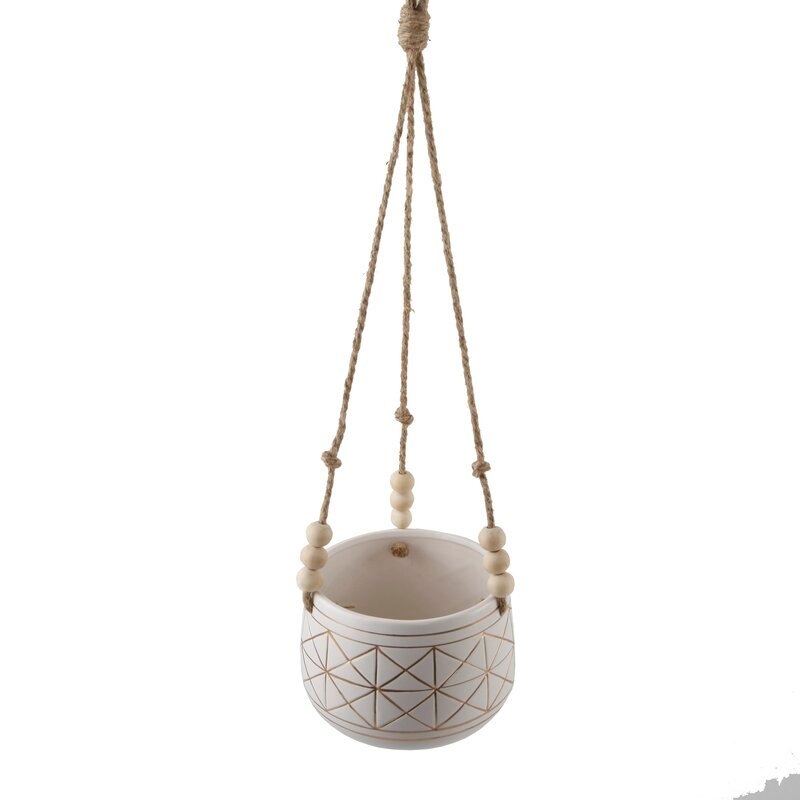 Aranza Ceramic Hanging Planter - Image 0