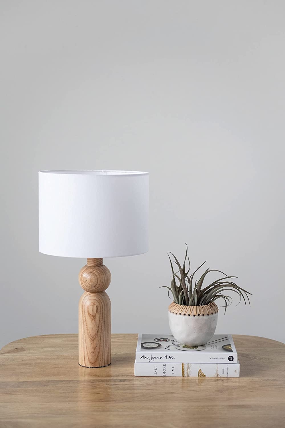 Wood Table Lamp, Natural - Image 1