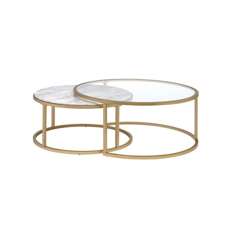 Kellan 2 Piece Coffee Table Set with Tray Top - Image 0
