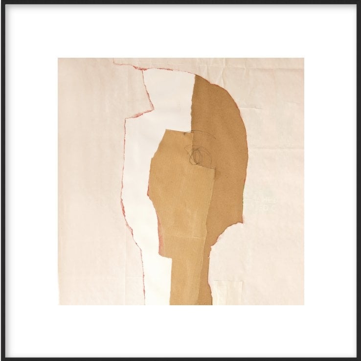 Abstract Head  BY BORIANA MIHAILOVSKA / Final Framed Size: 20"x20" - Image 0