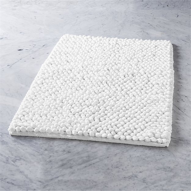 cirrus white bath mat - Image 0