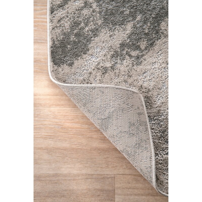 Ogrady Abstract Silver Area Rug -10'x14' - Image 8