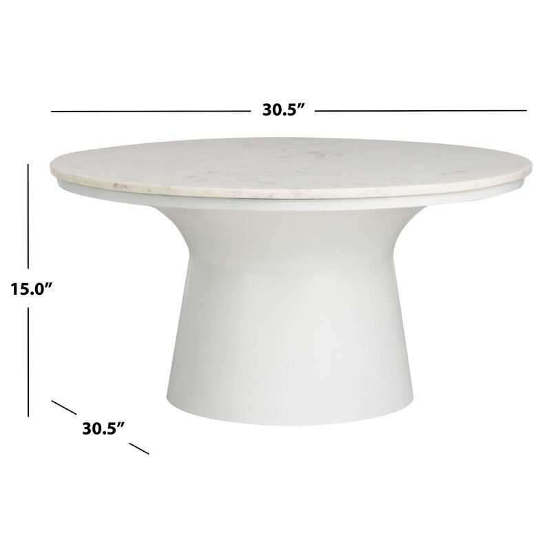 Pedestal Coffee Table - Image 1