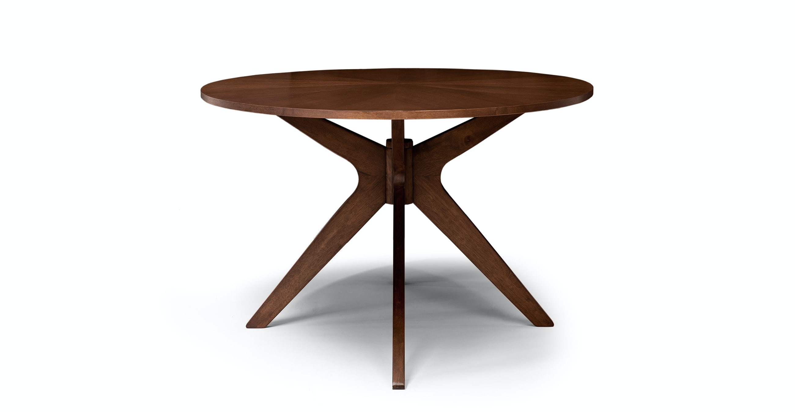 Conan Walnut Oval Dining Table - Image 2