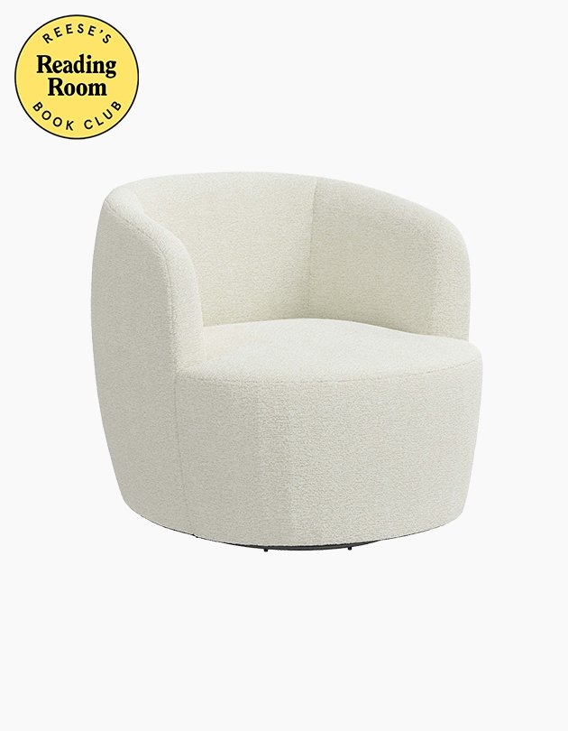 Hannah Swivel Chair - Cream - Image 0