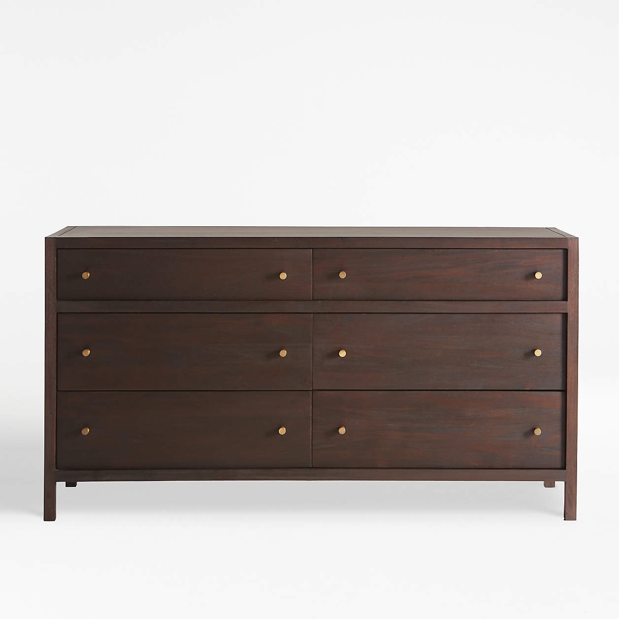 Keane 6-Drawer Wood Dresser - Image 0