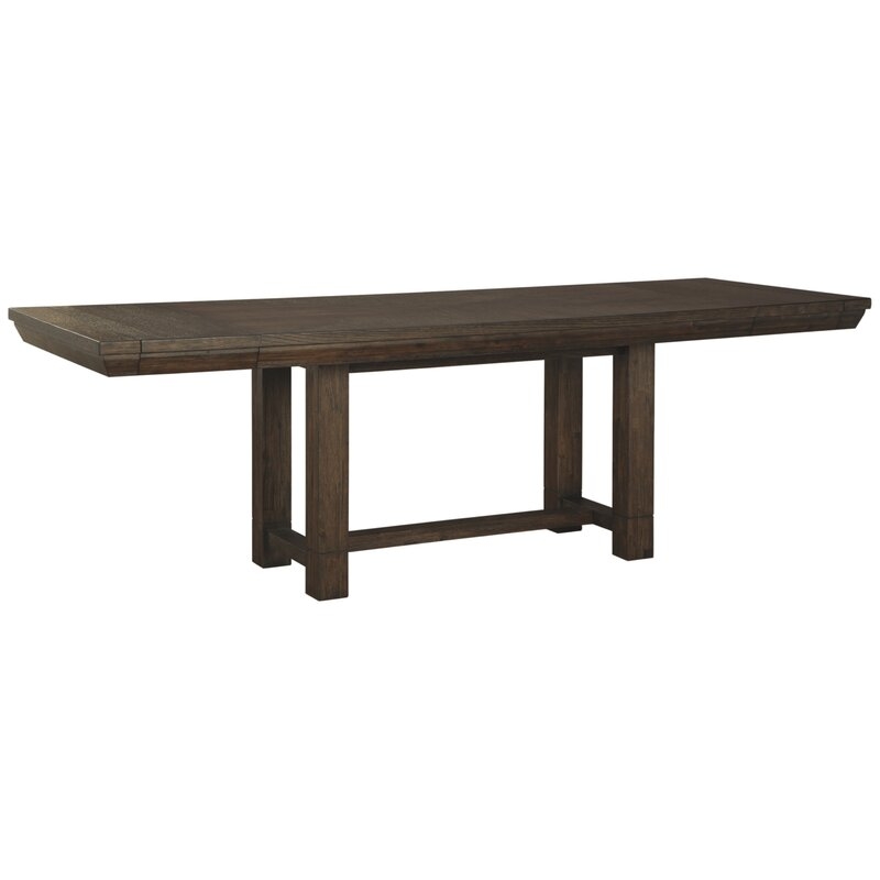 Vergas Extendable Solid Wood Dining Table - Image 0