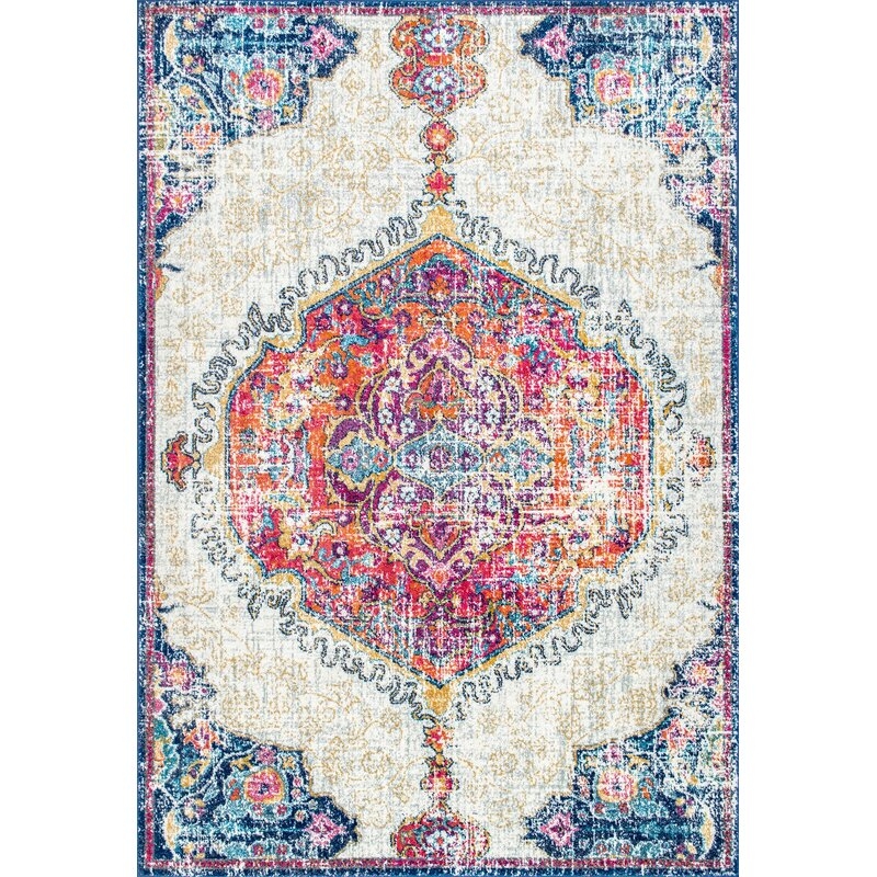 Oriental Blue Area Rug - Image 0