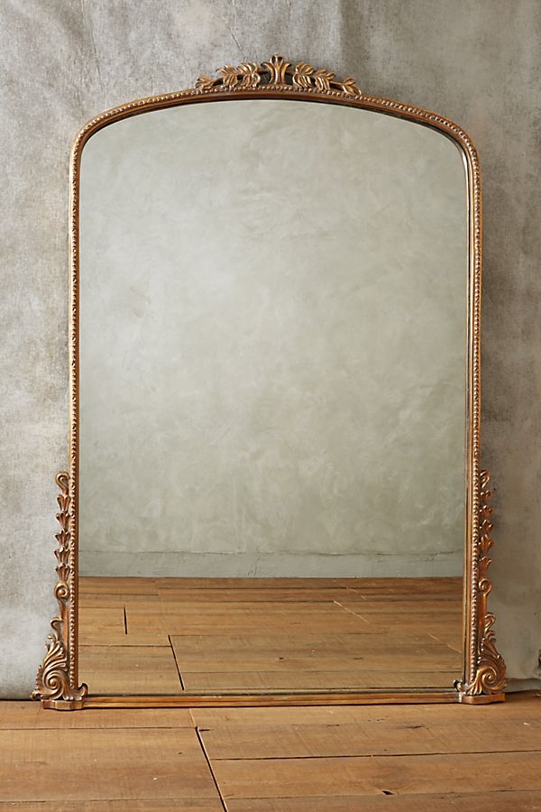 Gleaming Primrose Mirror, Gold, 7' - Image 1