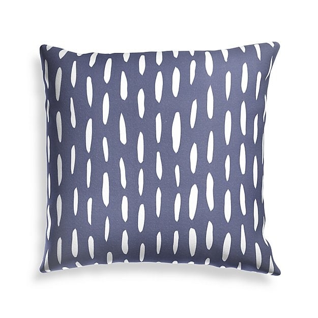 Global Dash Navy 20" Outdoor Pillow - Image 0