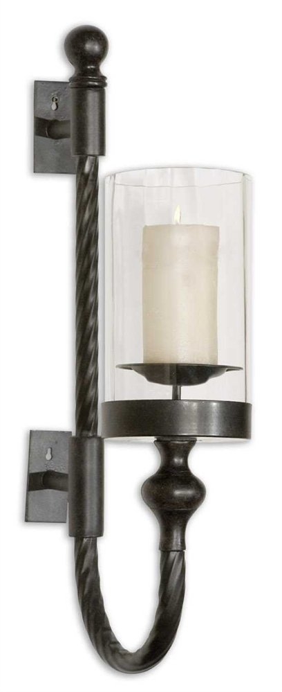 Garvin Twist Candle Holder Wall Sconce - Image 0