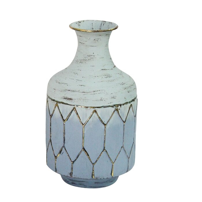 Atwells Metal Table Vase - Image 1