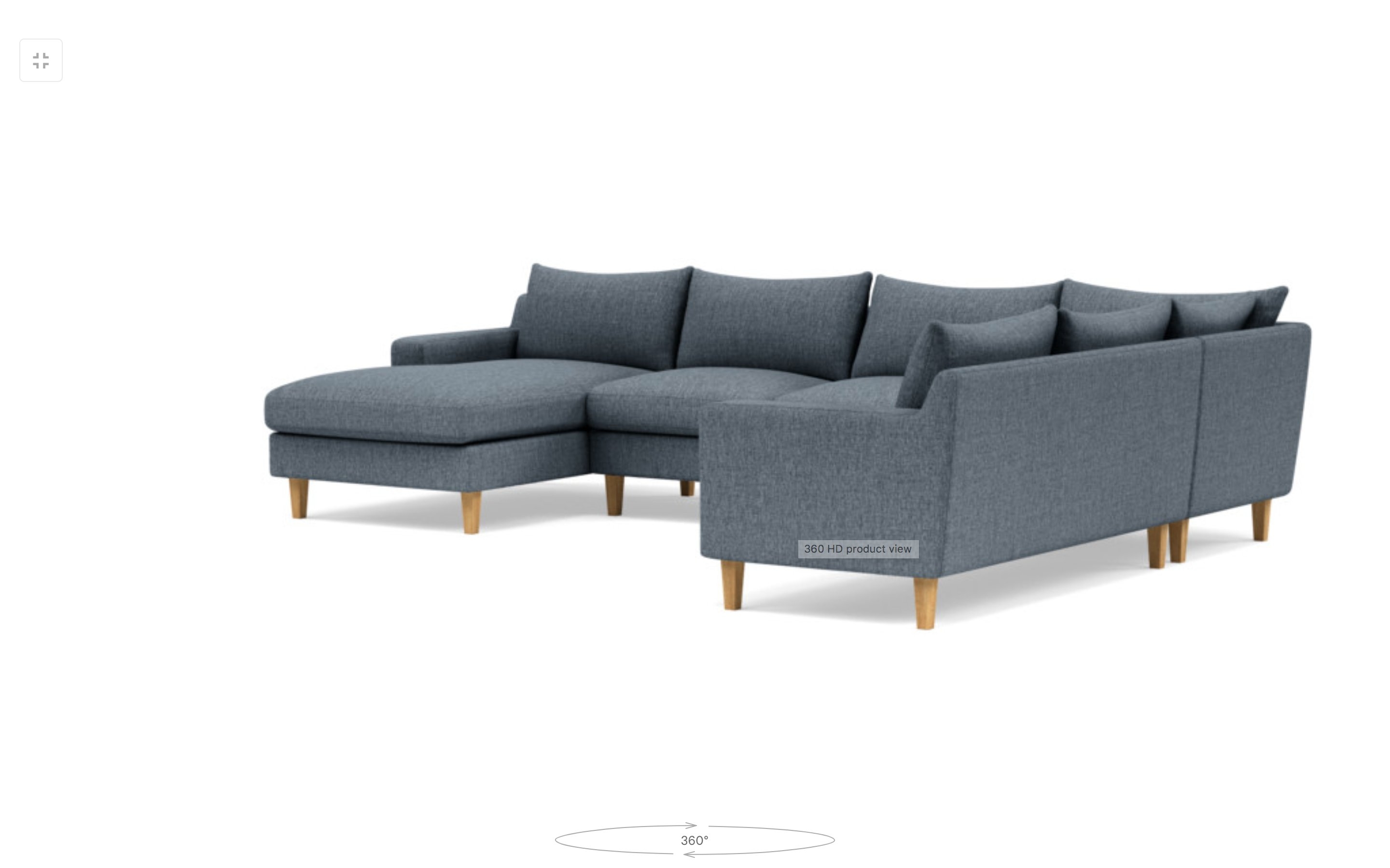 Sloan 4-Piece Corner Sectional Sofa with Left Chaise - Image 3
